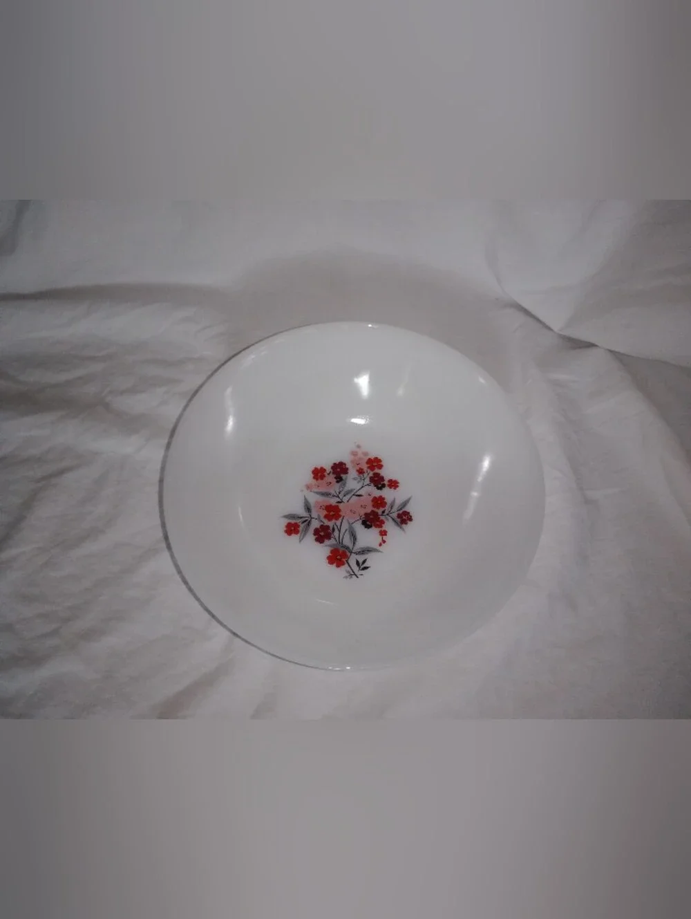 Vintage Fire King Primrose Serving Bowl 8